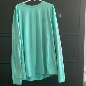Vineryard Vines teal long sleeve🤍💙